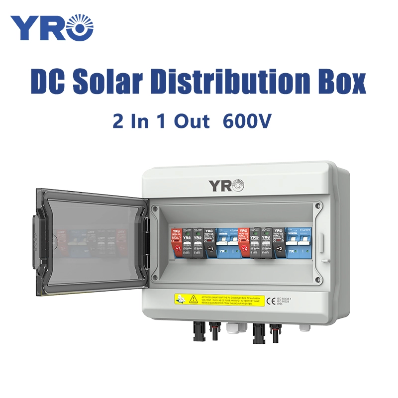 Hộp phân phối năng lượng mặt trời 2 trong 1 trong 600V
