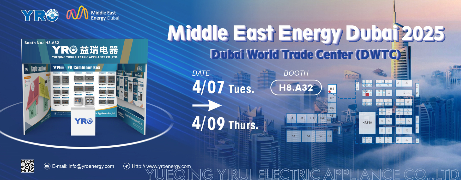 YRO Showcase tại Dubai Energy Expo