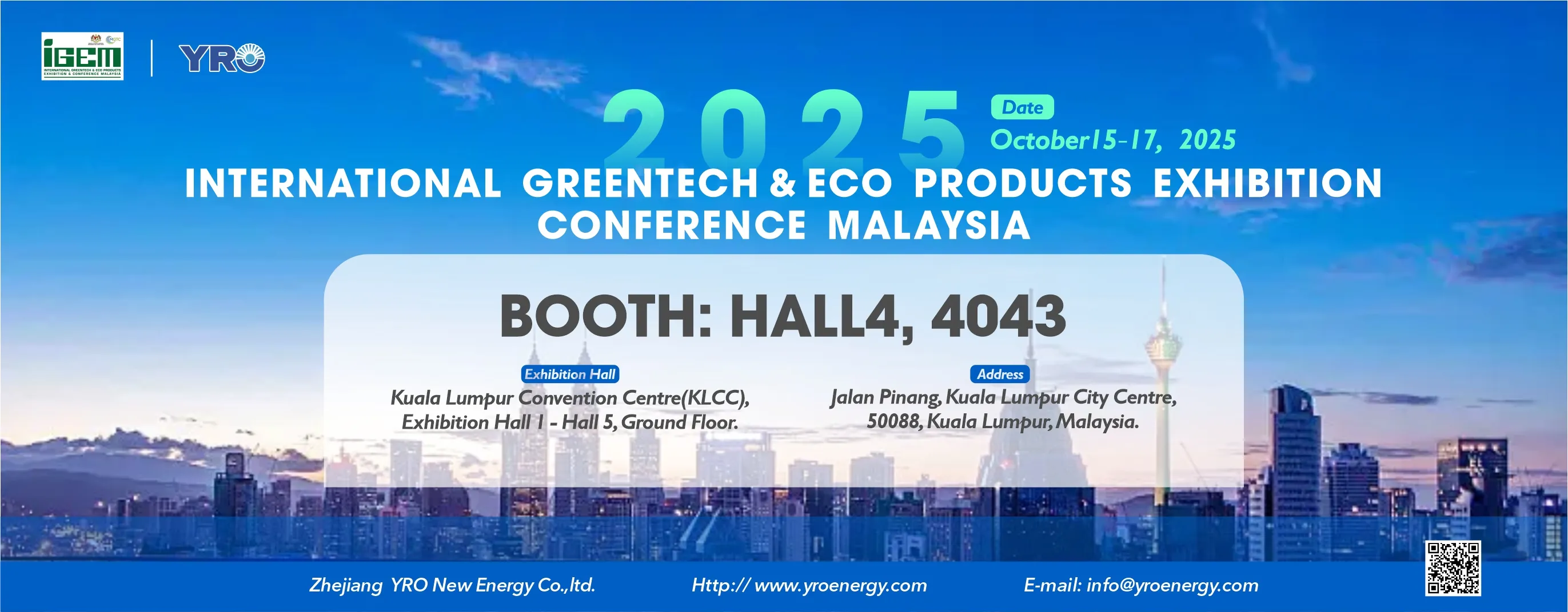 Gặp gỡ tại triển lãm ở Malaysia vào ngày 15 tháng 10