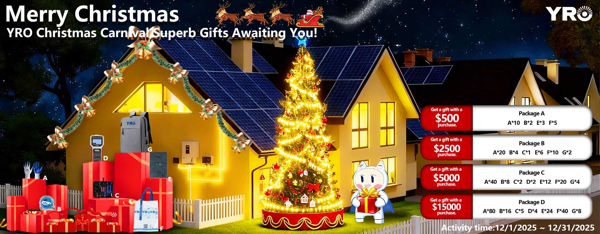 Khuyến mãi tháng 12 đã đến!