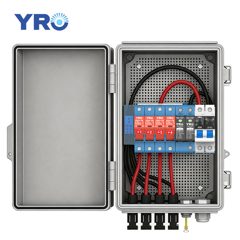 Hộp phân phối ABS 4 trong 1 ra 500V DC