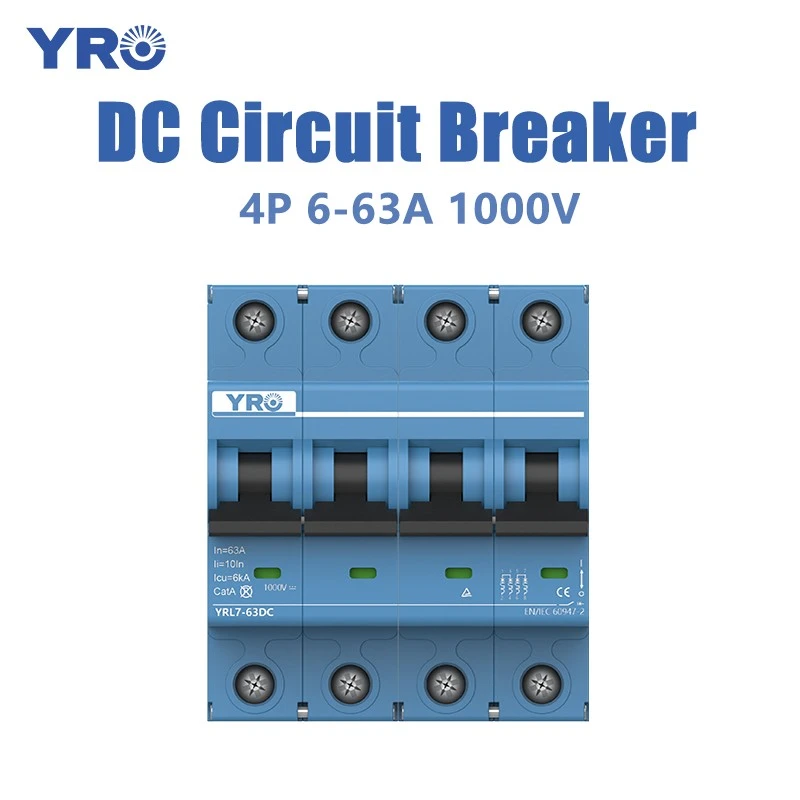 4P 6-63A 1000V DC BREAKER