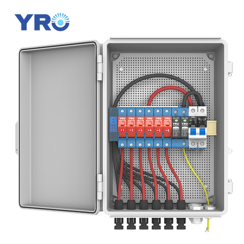 Hộp phân phối ABS 6 trong 1 ra 500V DC