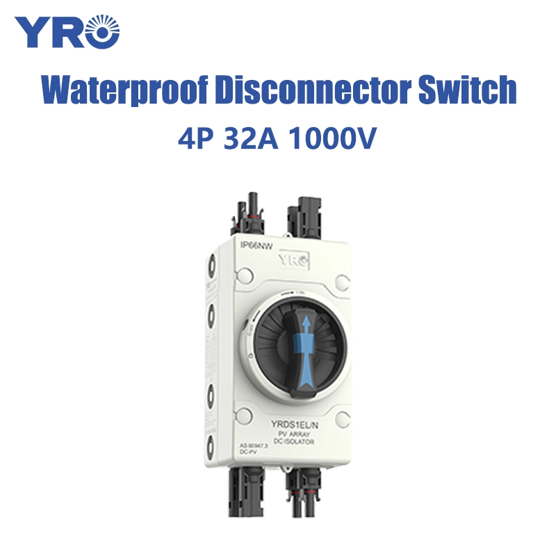 IP66 4P 32A 1000V 2 Chuỗi trên cùng ở phía dưới